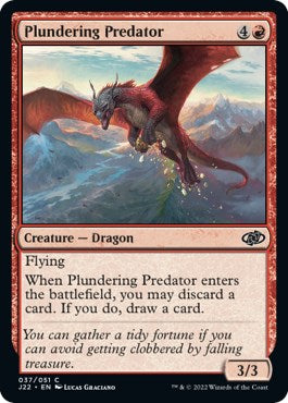 Plundering Predator [Jumpstart 2022] | Silver Goblin