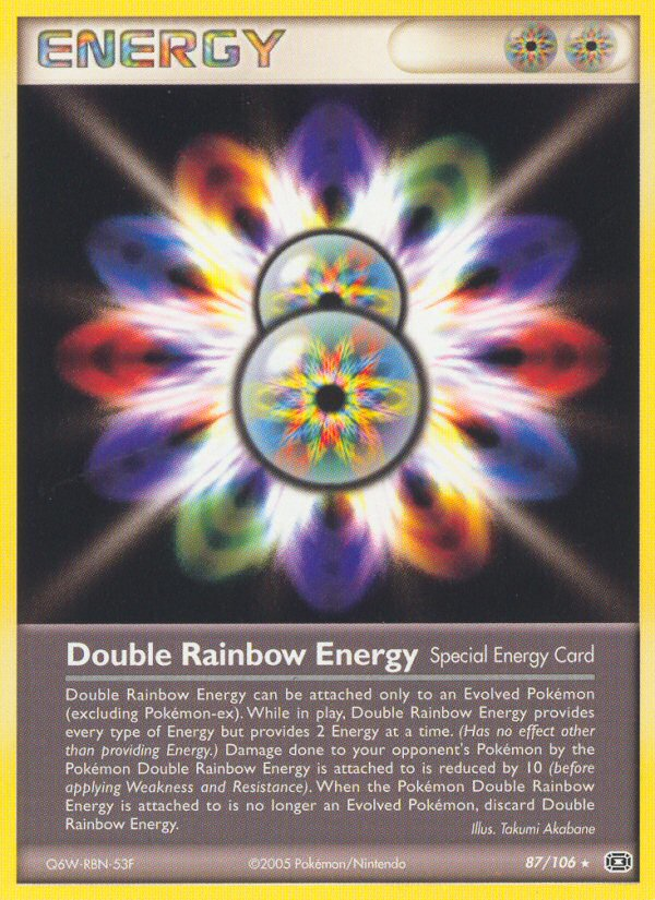 Double Rainbow Energy (87/106) [EX: Emerald] | Silver Goblin