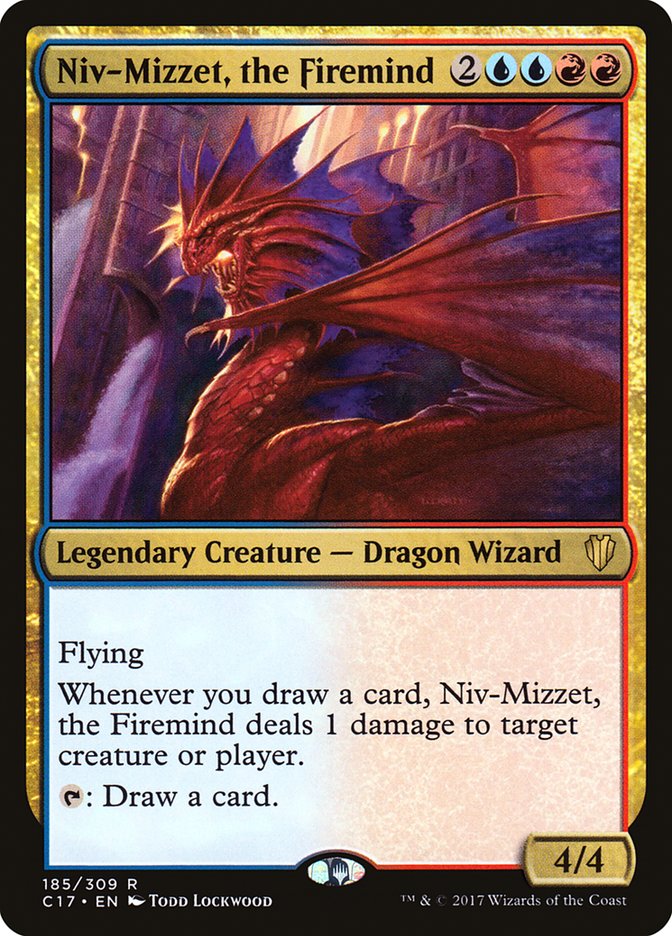 Niv-Mizzet, the Firemind [Commander 2017] | Silver Goblin