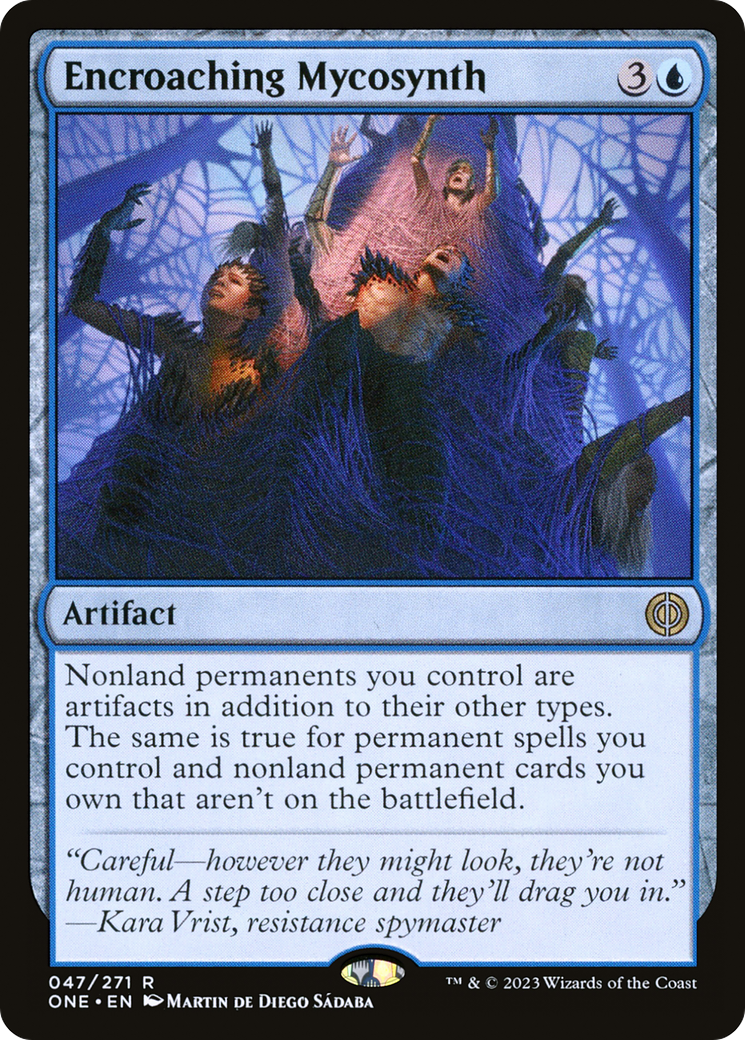 Encroaching Mycosynth [Phyrexia: All Will Be One] | Silver Goblin