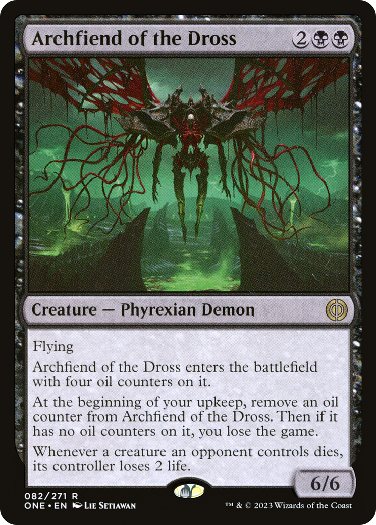 Archfiend of the Dross [Phyrexia: All Will Be One] | Silver Goblin