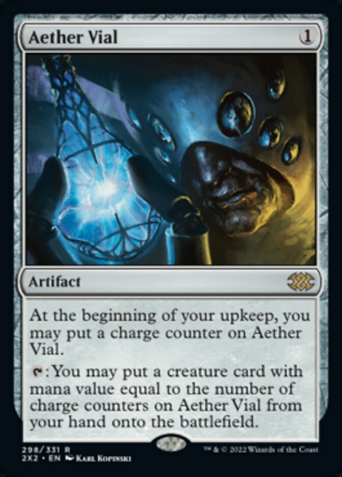 Aether Vial [Double Masters 2022] | Silver Goblin
