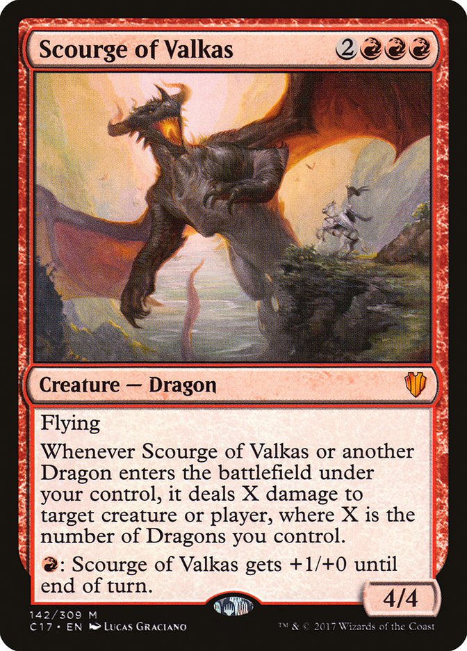 Scourge of Valkas [Commander 2017] | Silver Goblin