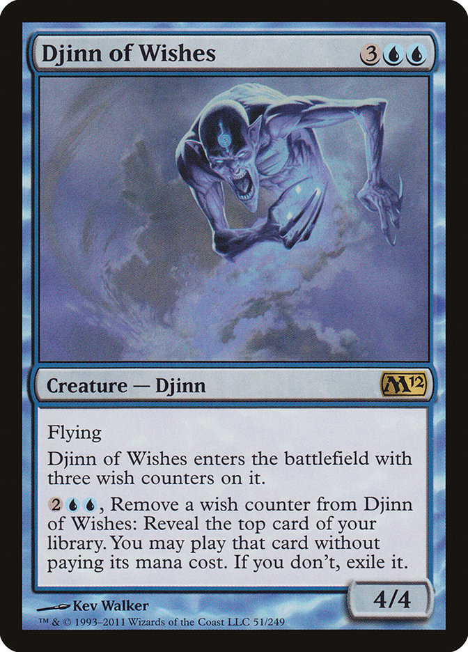 Djinn of Wishes [Magic 2012] | Silver Goblin