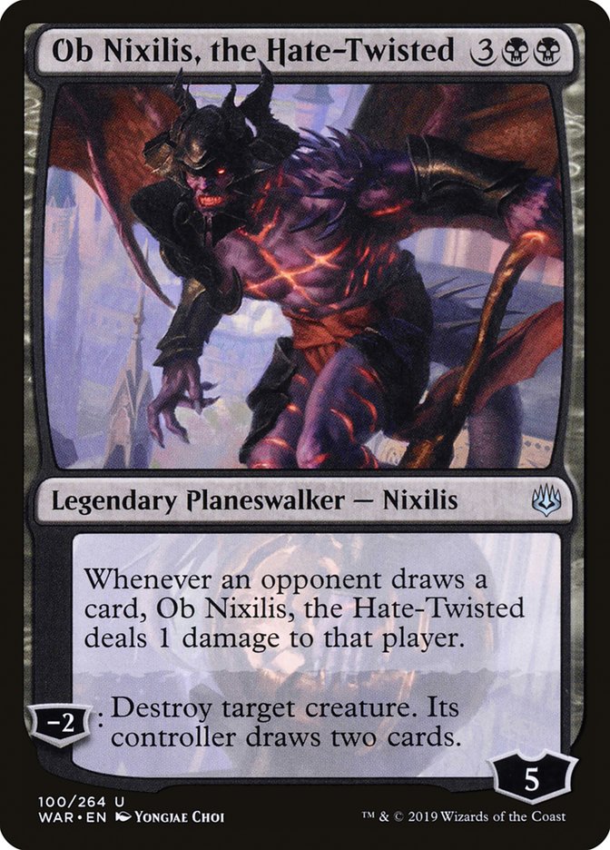 Ob Nixilis, the Hate-Twisted [War of the Spark] | Silver Goblin