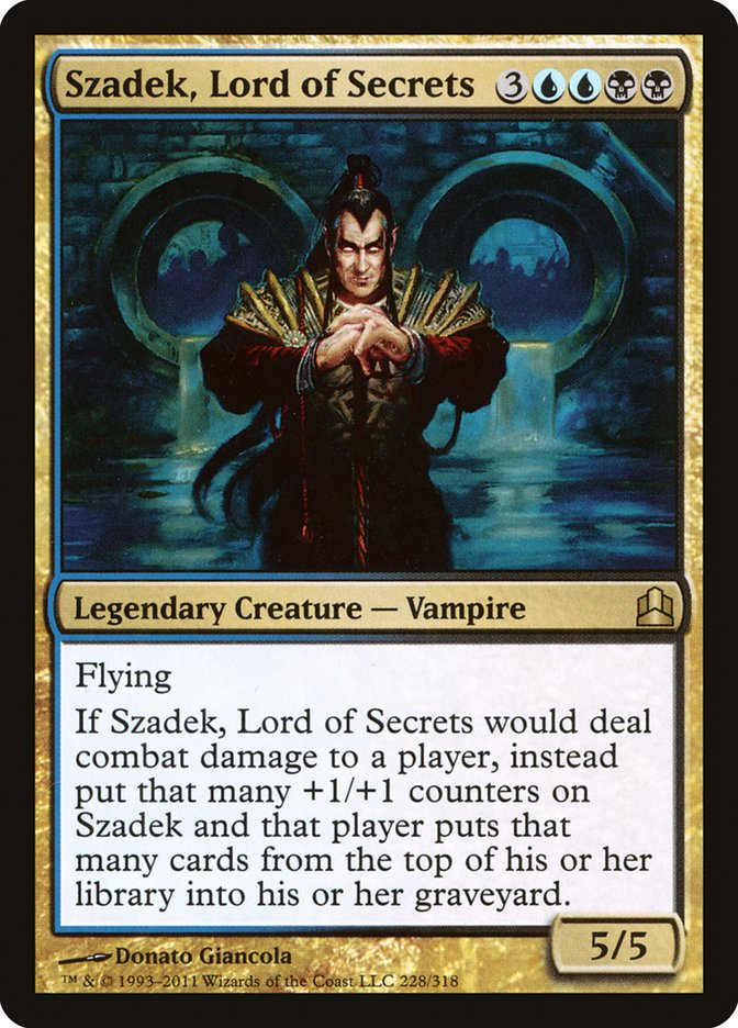 Szadek, Lord of Secrets [Commander 2011] | Silver Goblin