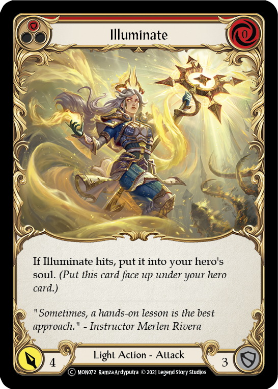 Illuminate (Red) [U-MON072] (Monarch Unlimited)  Unlimited Normal | Silver Goblin
