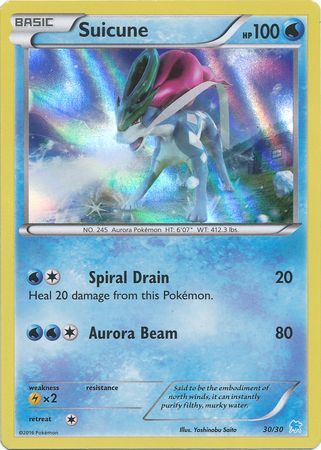 Suicune (30/30) [XY: Trainer Kit 3 - Suicune] | Silver Goblin
