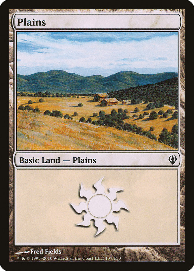Plains (137) [Archenemy] | Silver Goblin