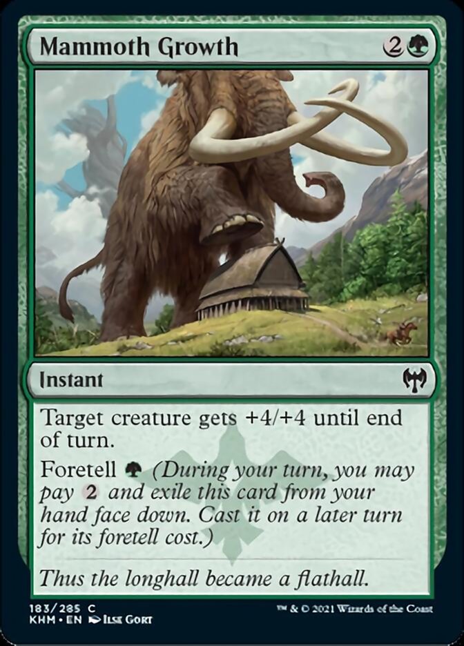 Mammoth Growth [Kaldheim] | Silver Goblin