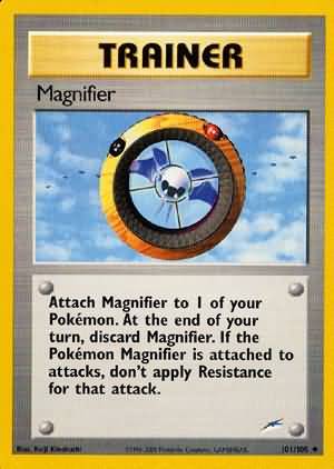 Magnifier (101/105) [Neo Destiny Unlimited] | Silver Goblin
