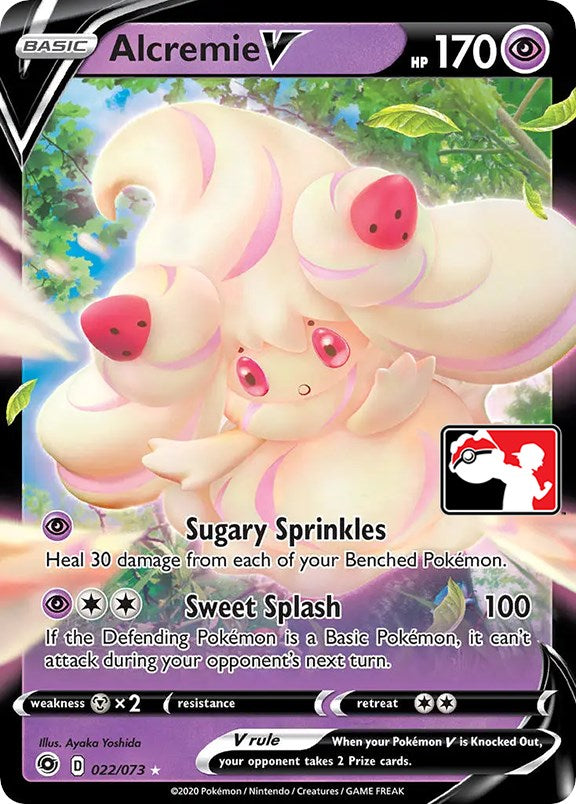 Alcremie V (22/73) [Prize Pack Series One] | Silver Goblin