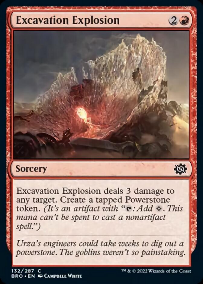 Excavation Explosion [The Brothers' War] | Silver Goblin