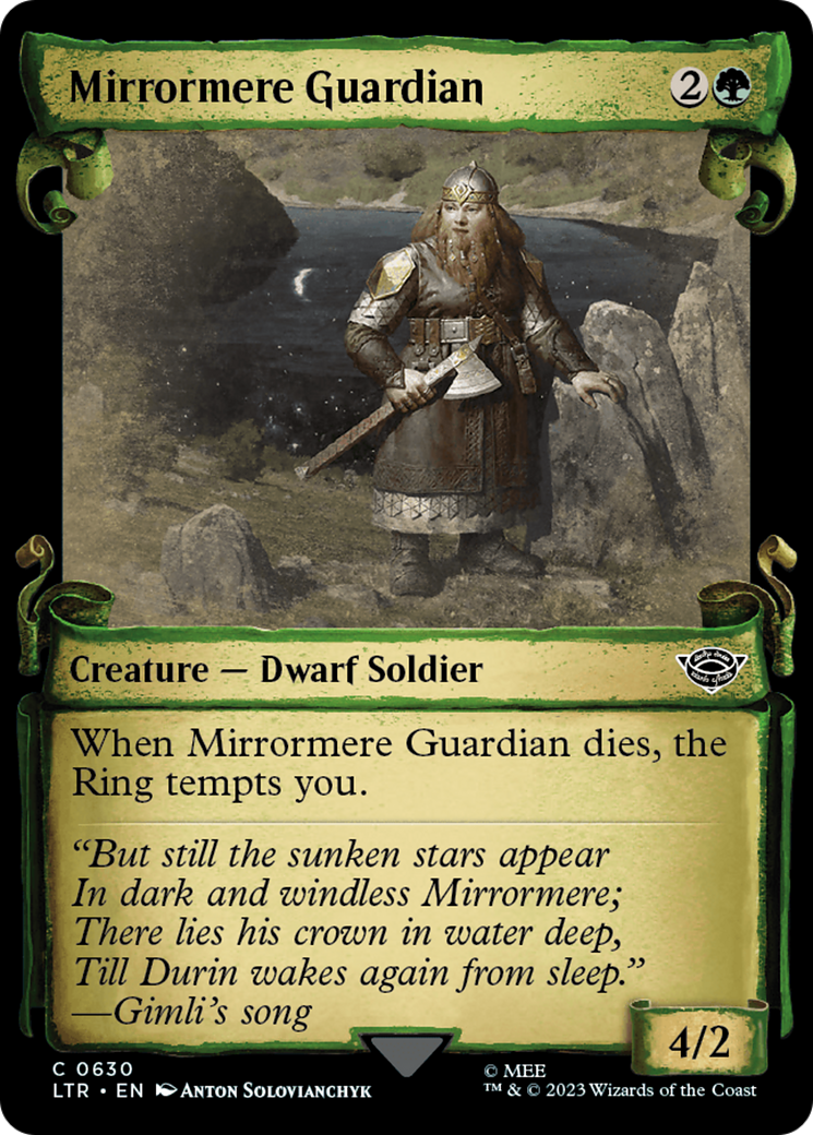 Mirrormere Guardian [The Lord of the Rings: Tales of Middle-Earth Showcase Scrolls] | Silver Goblin