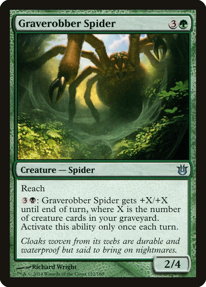 Graverobber Spider [Born of the Gods] | Silver Goblin
