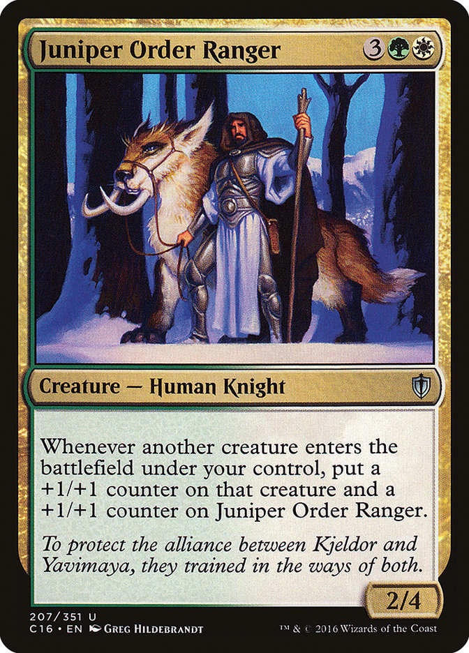 Juniper Order Ranger [Commander 2016] | Silver Goblin