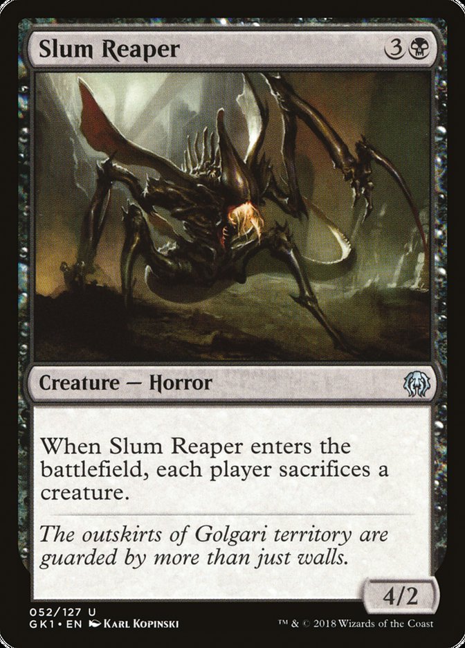 Slum Reaper [Guilds of Ravnica Guild Kit] | Silver Goblin