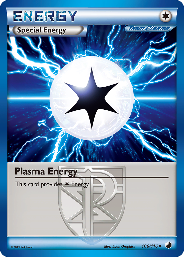 Plasma Energy (106/116) [Black & White: Plasma Freeze] | Silver Goblin