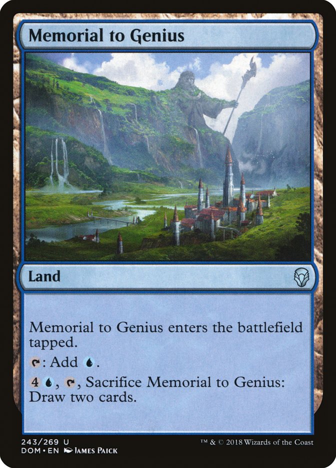 Memorial to Genius [Dominaria] | Silver Goblin