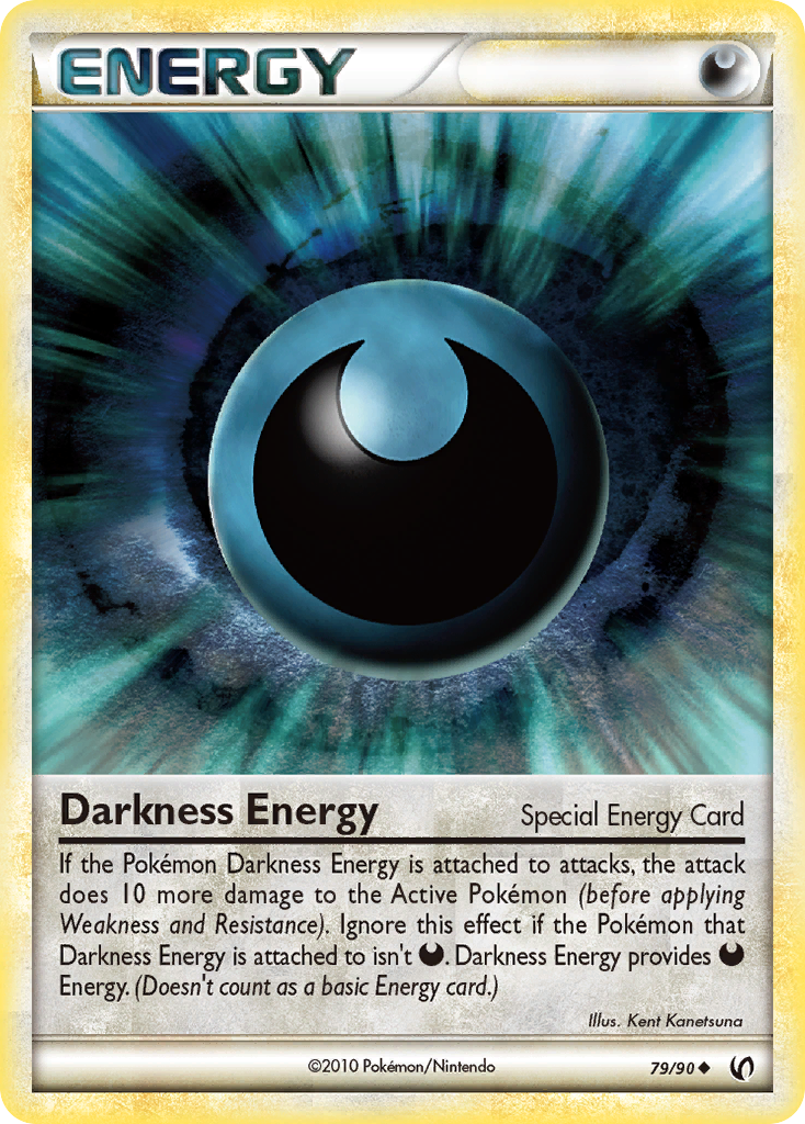 Darkness Energy (79/90) [HeartGold & SoulSilver: Undaunted] | Silver Goblin