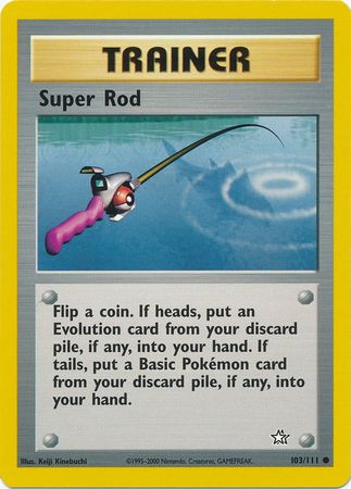 Super Rod (103/111) [Neo Genesis Unlimited] | Silver Goblin