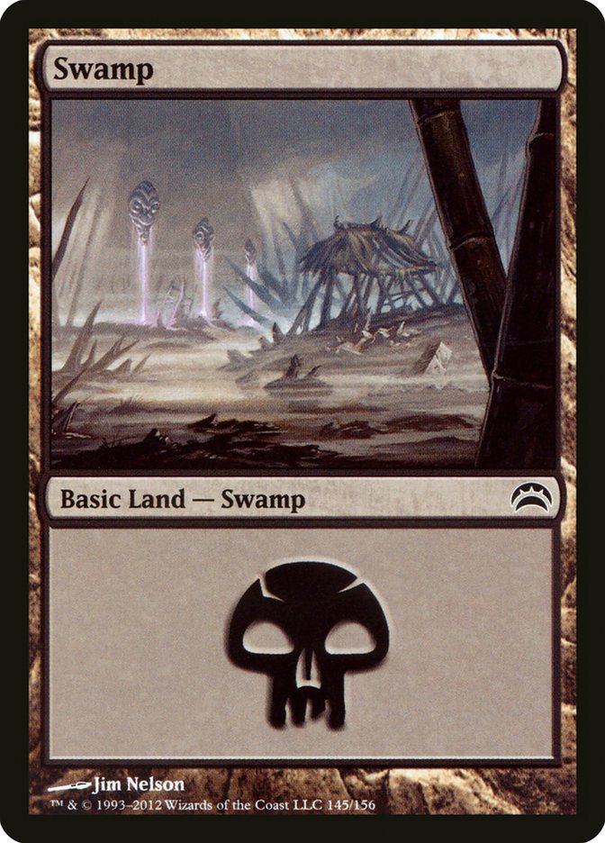 Swamp (145) [Planechase 2012] | Silver Goblin