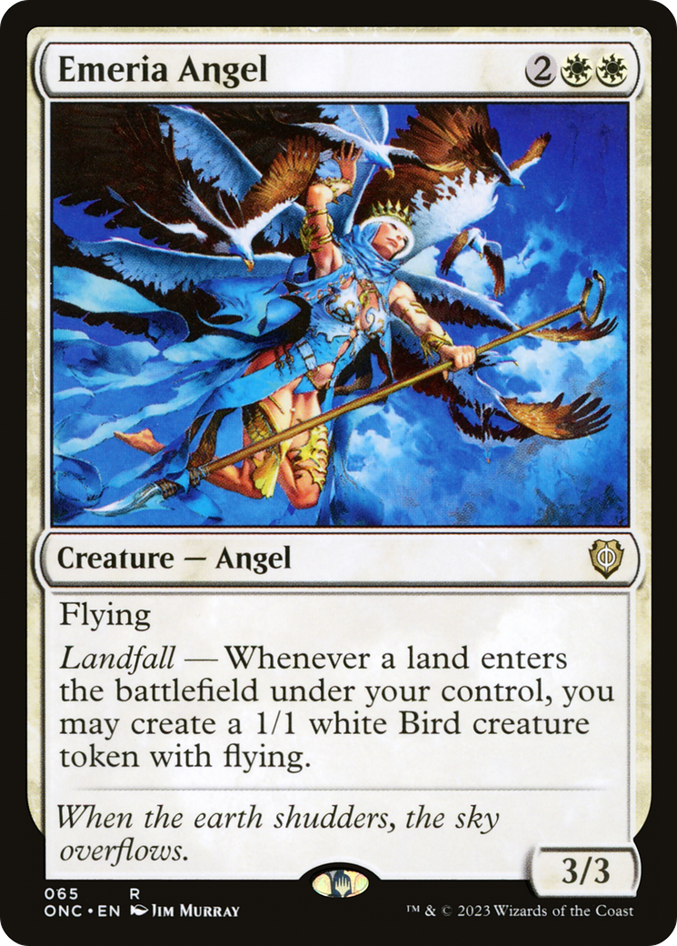 Emeria Angel [Phyrexia: All Will Be One Commander] | Silver Goblin