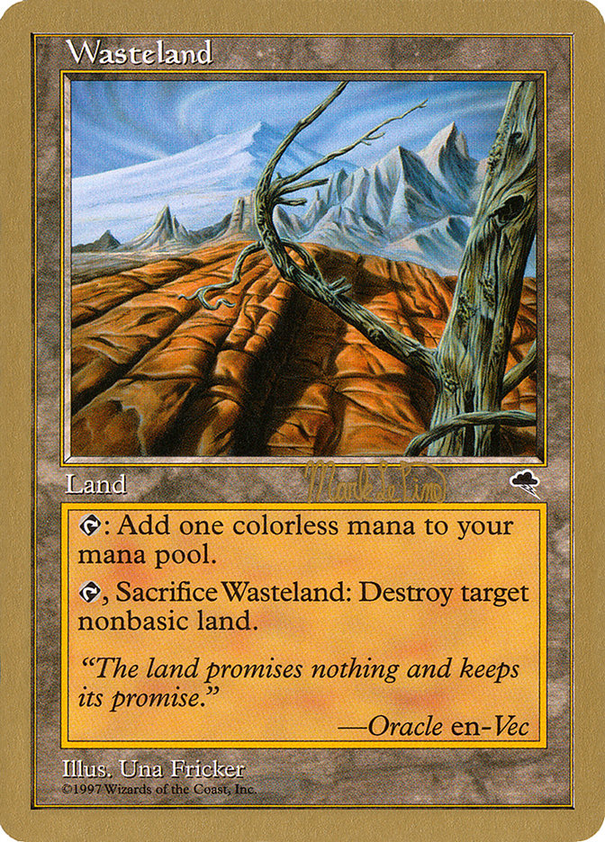 Wasteland (Mark Le Pine) [World Championship Decks 1999] | Silver Goblin