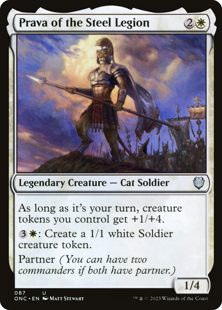 Prava of the Steel Legion [Phyrexia: All Will Be One Commander] | Silver Goblin