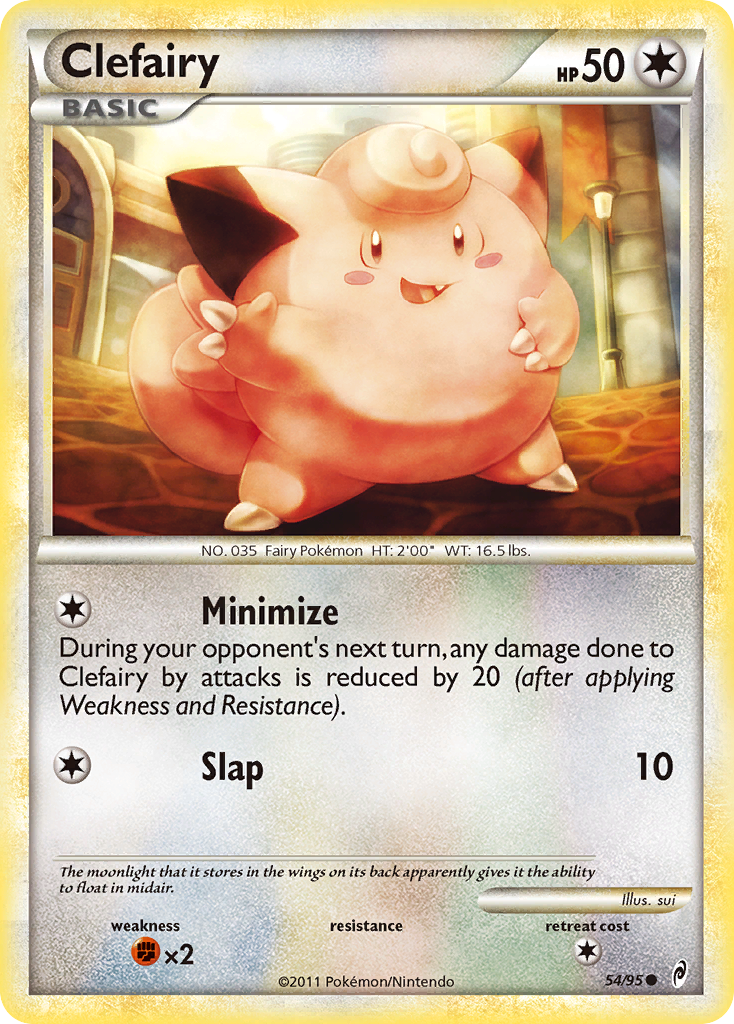 Clefairy (54/95) [HeartGold & SoulSilver: Call of Legends] | Silver Goblin