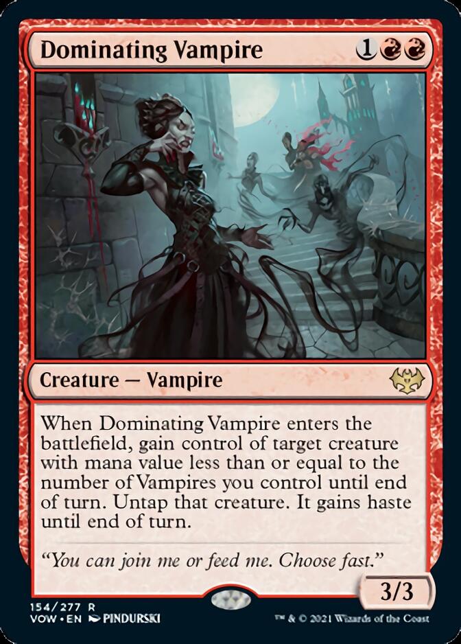 Dominating Vampire [Innistrad: Crimson Vow] | Silver Goblin