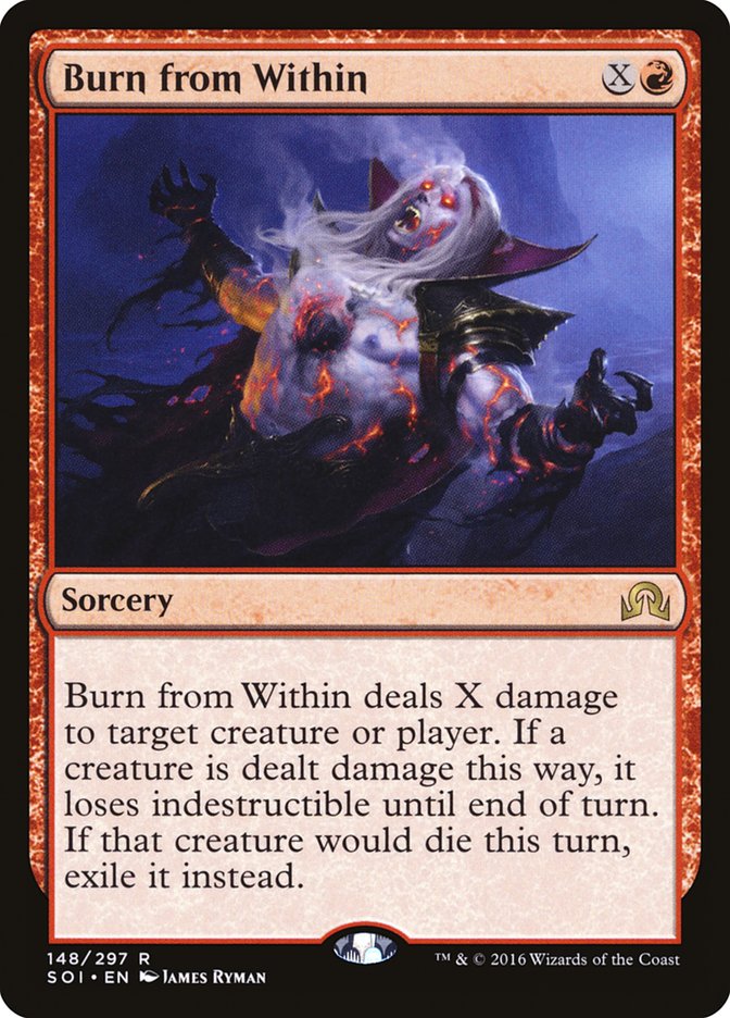 Burn from Within [Shadows over Innistrad] | Silver Goblin