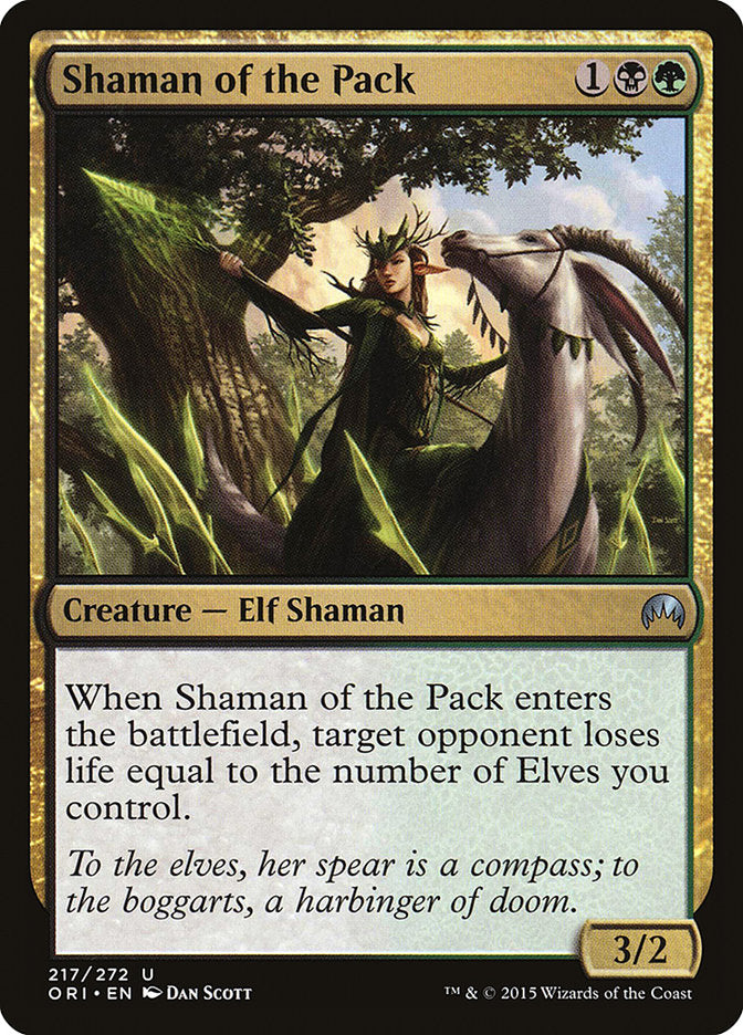 Shaman of the Pack [Magic Origins] | Silver Goblin
