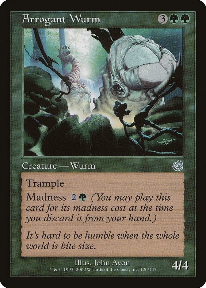 Arrogant Wurm [Torment] | Silver Goblin