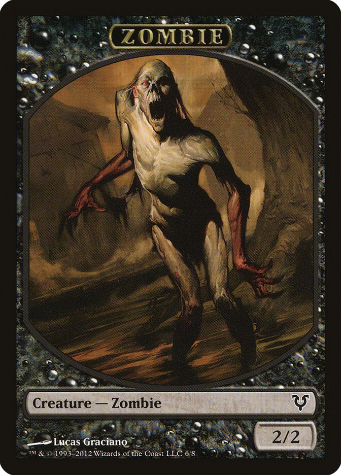 Zombie Token [Avacyn Restored Tokens] | Silver Goblin