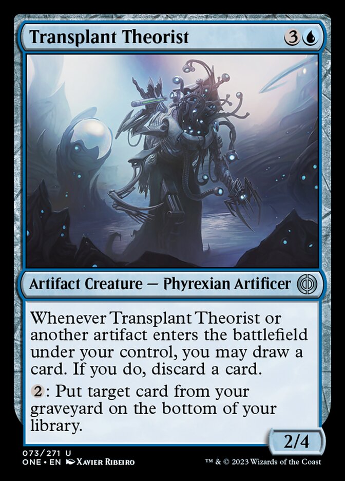 Transplant Theorist [Phyrexia: All Will Be One] | Silver Goblin