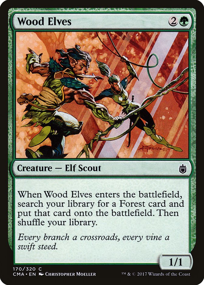 Wood Elves [Commander Anthology] | Silver Goblin