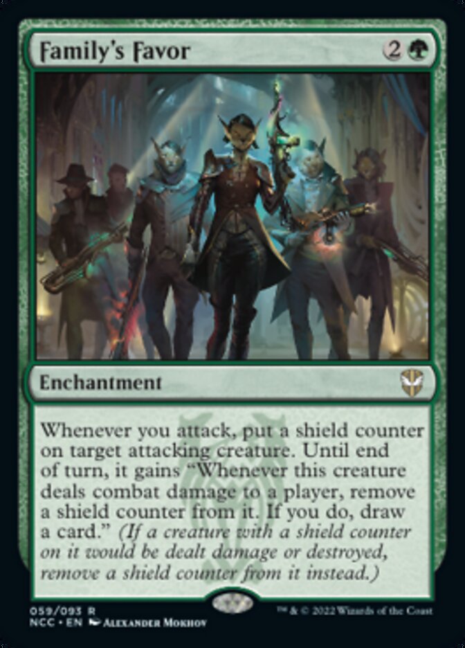 Family's Favor [Streets of New Capenna Commander] | Silver Goblin
