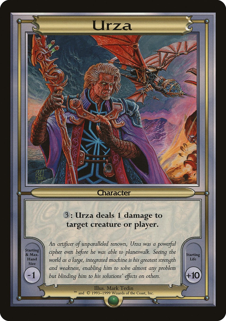 Urza [Vanguard Series] | Silver Goblin