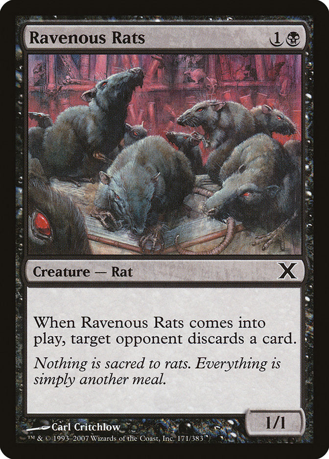 Ravenous Rats [Tenth Edition] | Silver Goblin