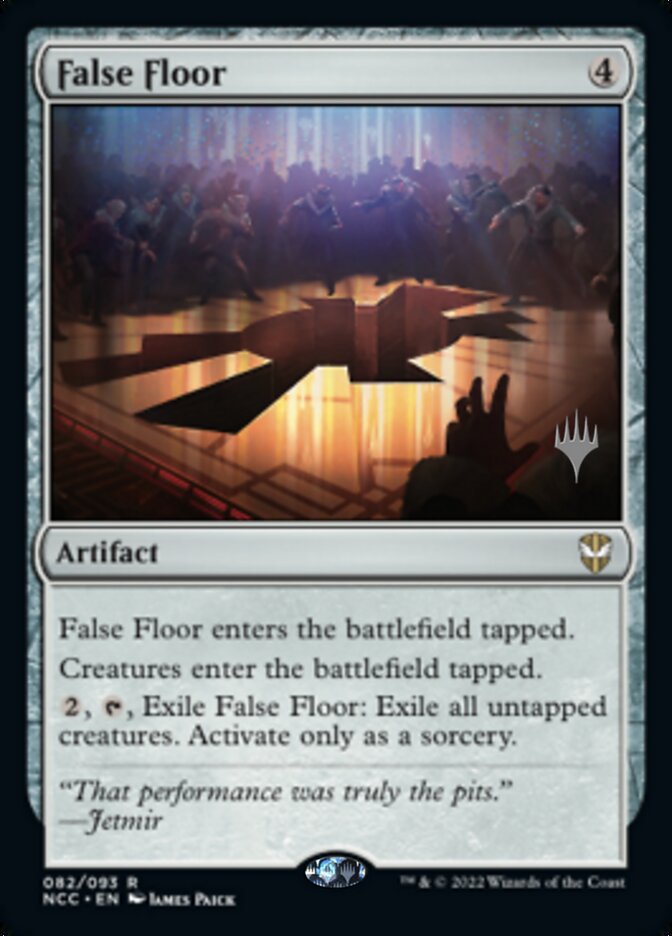 False Floor (Promo Pack) [Streets of New Capenna Commander Promos] | Silver Goblin