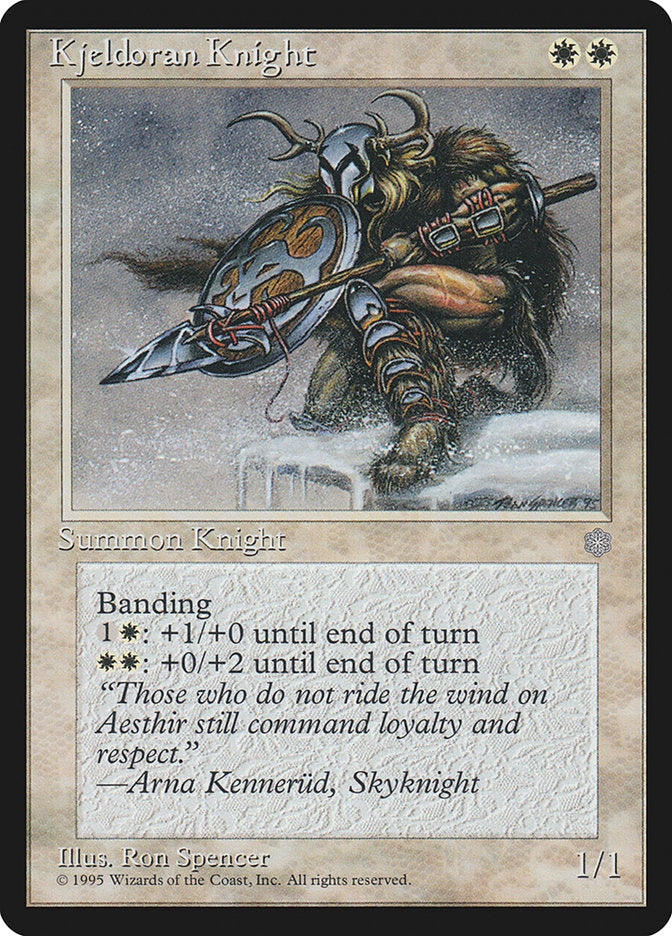 Kjeldoran Knight [Ice Age] | Silver Goblin