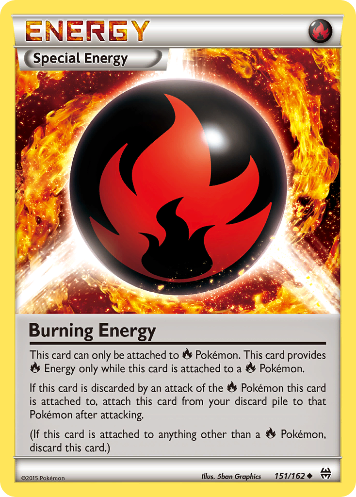 Burning Energy (151/162) [XY: BREAKthrough] | Silver Goblin
