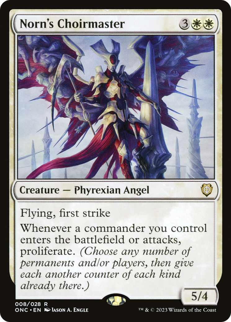 Norn's Choirmaster [Phyrexia: All Will Be One Commander] | Silver Goblin