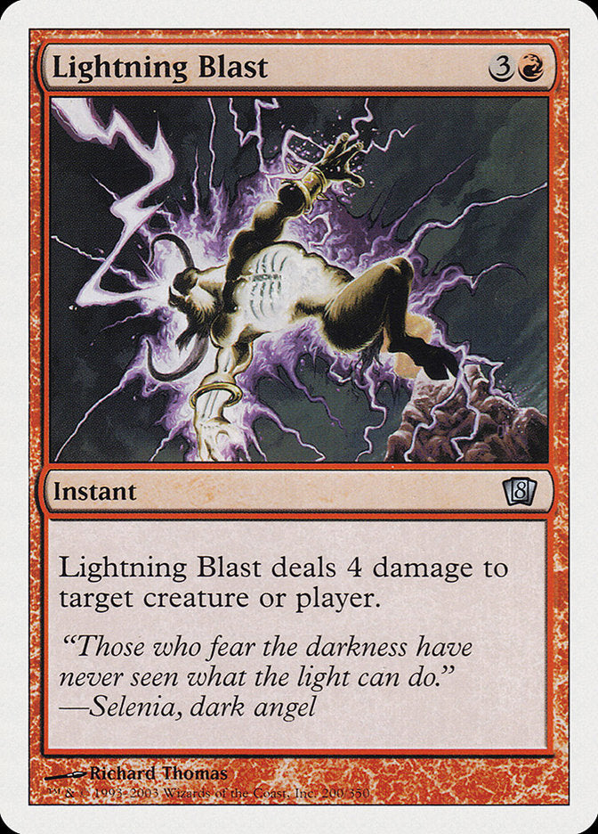 Lightning Blast [Eighth Edition] | Silver Goblin