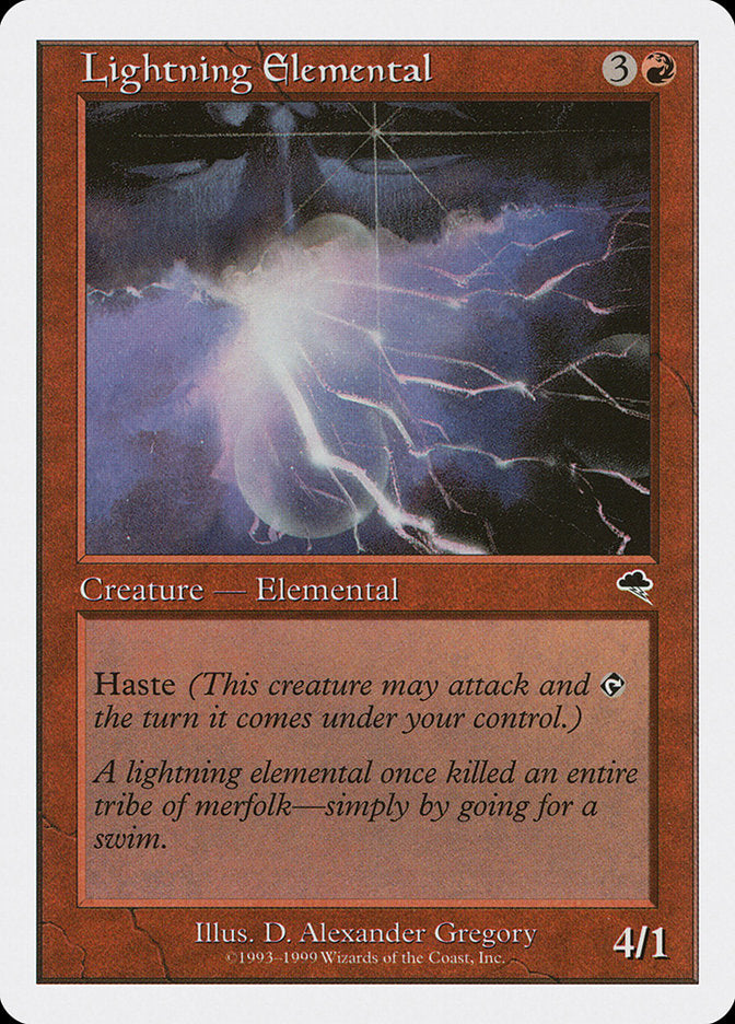 Lightning Elemental [Battle Royale] | Silver Goblin