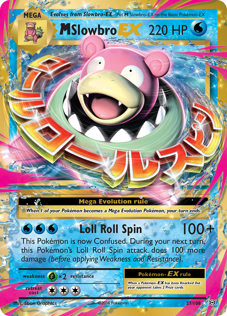 M Slowbro EX (27/108) [XY: Evolutions] | Silver Goblin