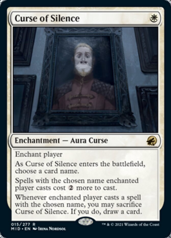 Curse of Silence [Innistrad: Midnight Hunt] | Silver Goblin