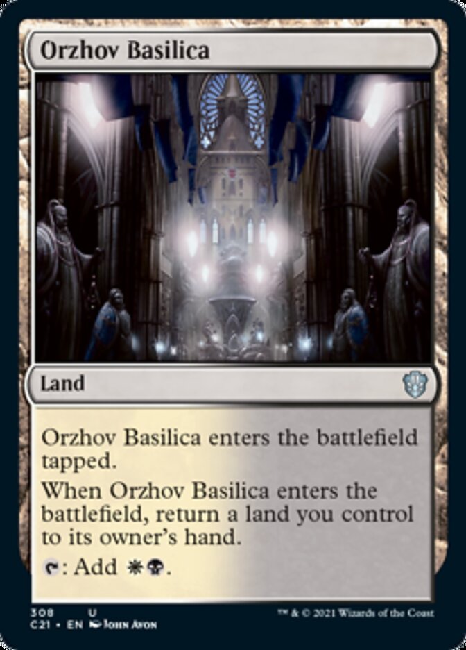 Orzhov Basilica [Commander 2021] | Silver Goblin