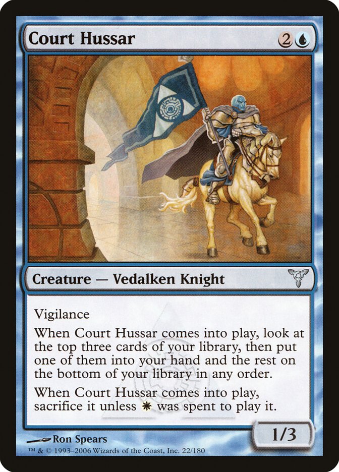 Court Hussar [Dissension] | Silver Goblin